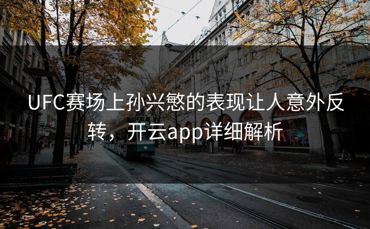 UFC赛场上孙兴慜的表现让人意外反转，开云app详细解析